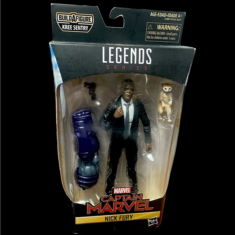 2018 Marvel Legends BAF Kree Sentry Series NICK FURY Samuel L. Jackson 6” Figure